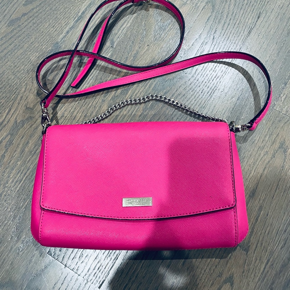 EUC Bright Pink Kate Spade Purse